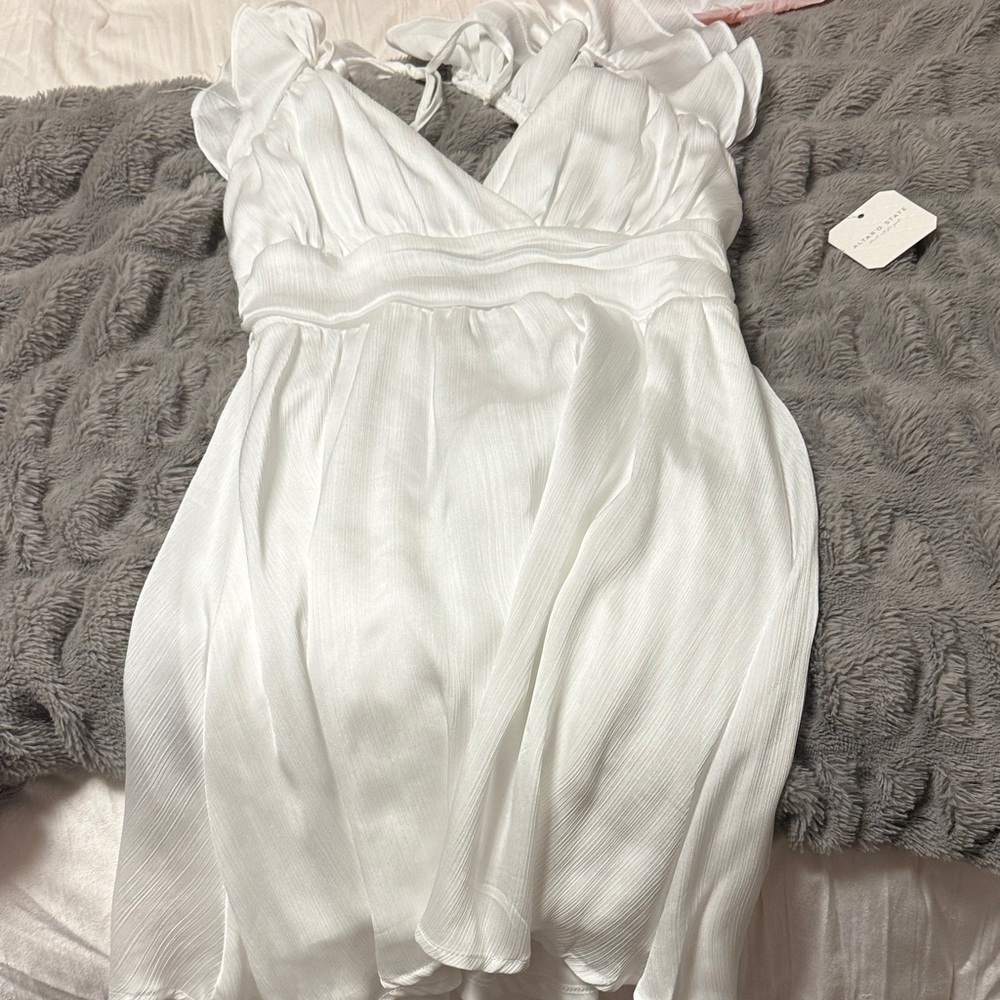 Altar'd State White Mini Dress